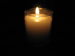 Yahrzeit candle 1